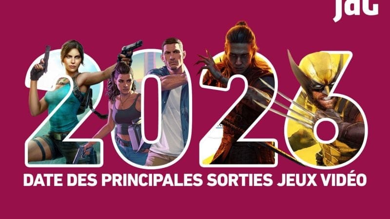 Calendrier de sortie des principaux jeux vidéo de 2026