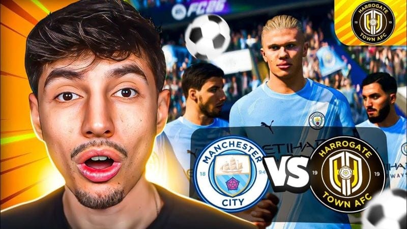 une  AFFRONTE le GRAND MANCHESTER CITY en COUPE ! | Carrière Joueur FC26 S1E17