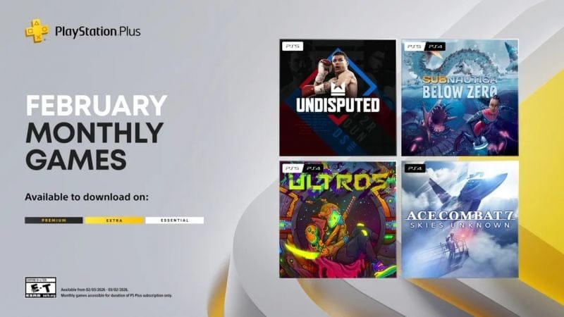 PlayStation Plus : Subnautica: Below Zero, Undisputed, Ultros et Ace Combat 7 arrivent le 3 février - IG News
