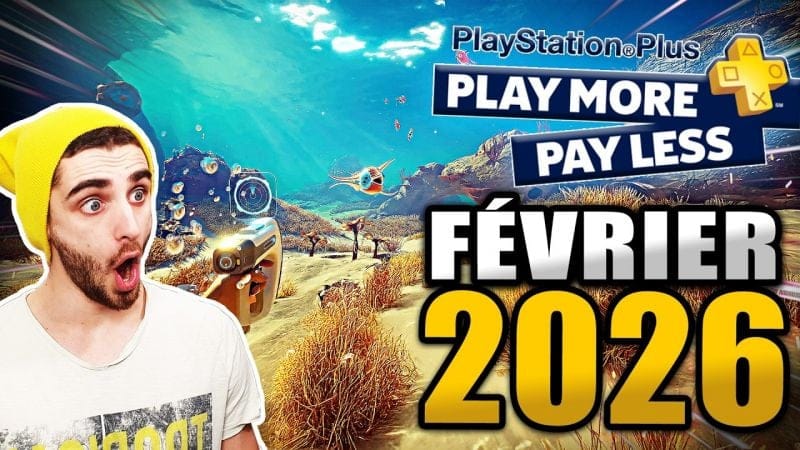 Les JEUX GRATUITS Du PS+ de FÉVRIER 2026 🔥 4 JEUX OFFERTS !! (PS5)