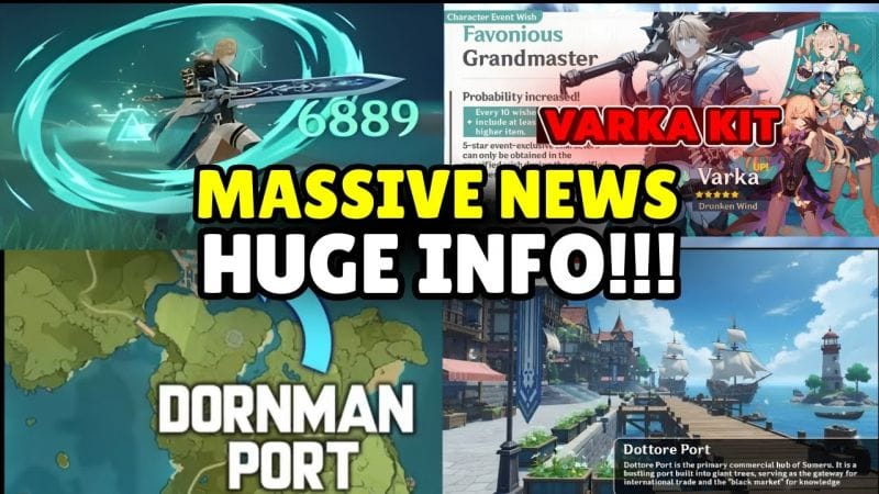 JUST IN: Genshin 6.4 — Varka Is REAL and Mondstadt Is About to EXPLODE