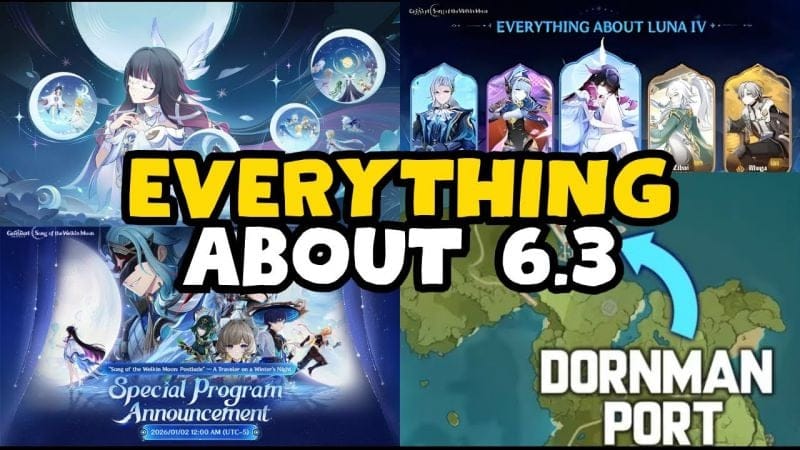 JUST IN: Version 6.3 Is About to Change Genshin’s Meta Forever (Special Program Preview)