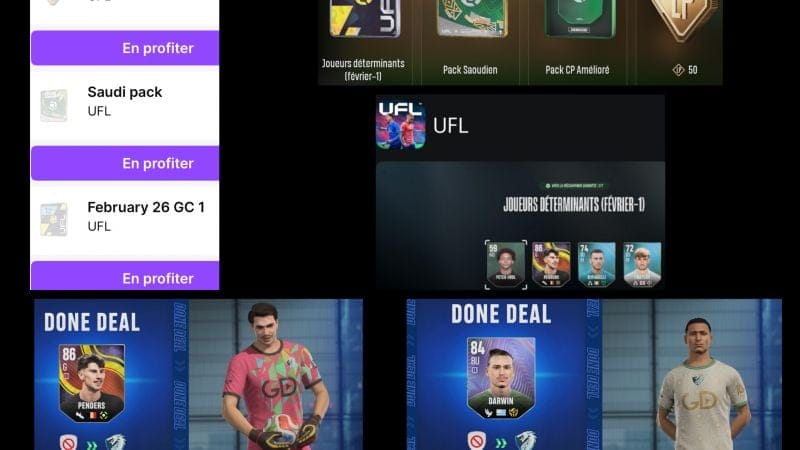 Drops UFL Février #01 hé oui déjà en février les footeux !