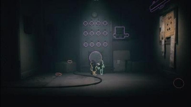 Little nightmares III - Énigme panneau électrique, lumière clignotante