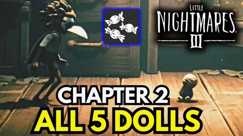 Little Nightmares 3 – Chapter 2 ALL DOLL LOCATIONS (Candy Shop Trophy Guide)
