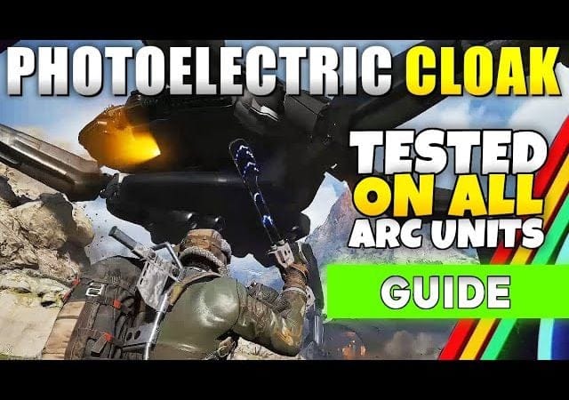 ARC Raiders Photoelectric Cloak Guide (I Tested It on All ARC Units)