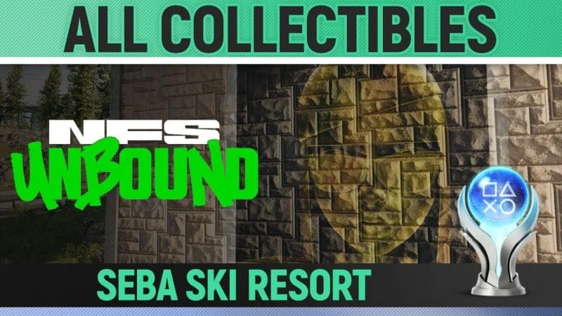 Need for Speed Unbound - Seba Ski Resort - All Collectibles 🏆 Bear Champs, Street Art, Billboards