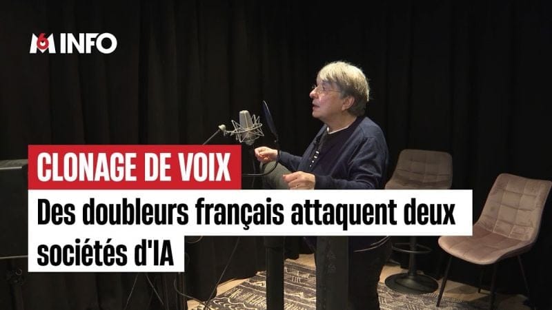 IA : des doubleurs français s'attaquent au clonage de voix