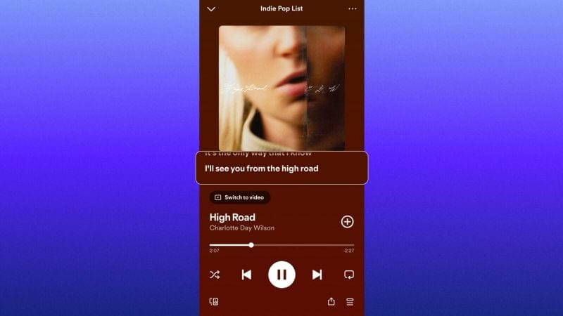 Spotify remet les paroles des chansons au centre du jeu