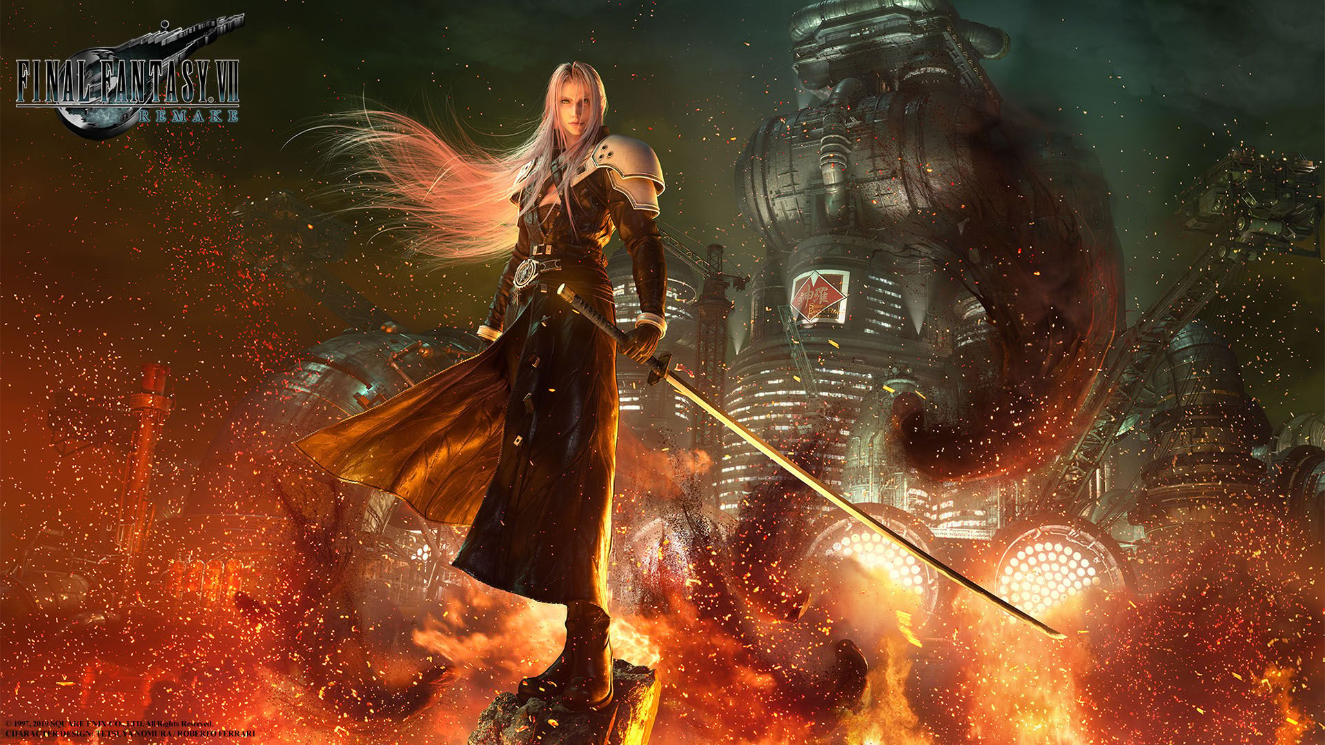 Ce catcheur fait une entrée spectaculaire à la gloire de Sephiroth !