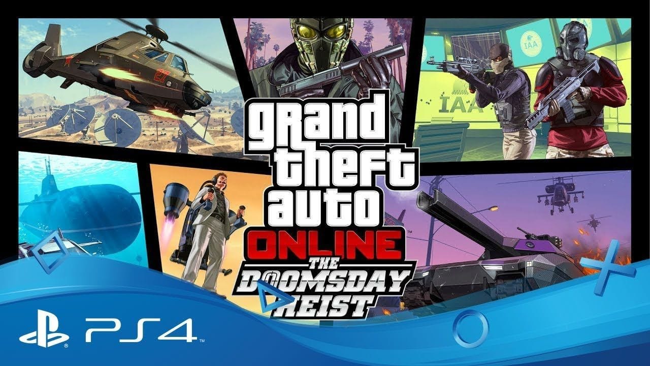 GTA Online : Le Braquage de la fin du monde | Disponible | PS4