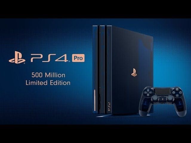 PlayStation 4 Pro 2To Édition Limitée 500 Millions - Unboxing