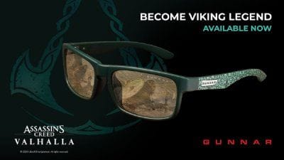 Gunnar lance ses lunettes Assassin's Creed Valhalla Edition pour gamers