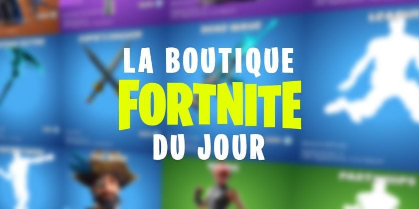 La boutique Fortnite du 20 octobre