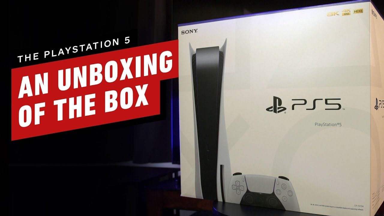 We Have a PS5 But We Can Only Show You This Box
