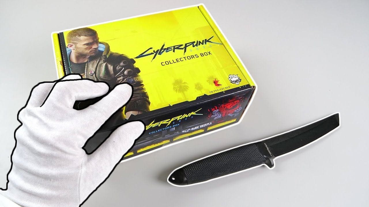 Unboxing CYBERPUNK 2077 Collector's Box + Dual Shock 4 (Unofficial) + Diskette