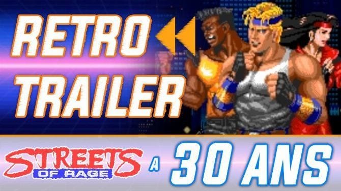 Rétro Trailer : Streets of Rage a 30 ans ! Pub de lancement + toutes les musiques du jeu