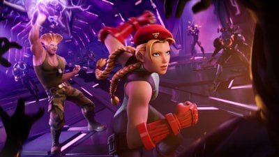 Fortnite : une nouvelle collaboration Street Fighter dévoilée avec des skins de Cammy et Guile en approche, Bloodsport débarque aussi