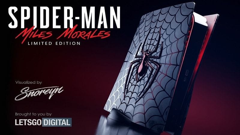 PS5 : un fan créé un design Spider-Man Miles Morales