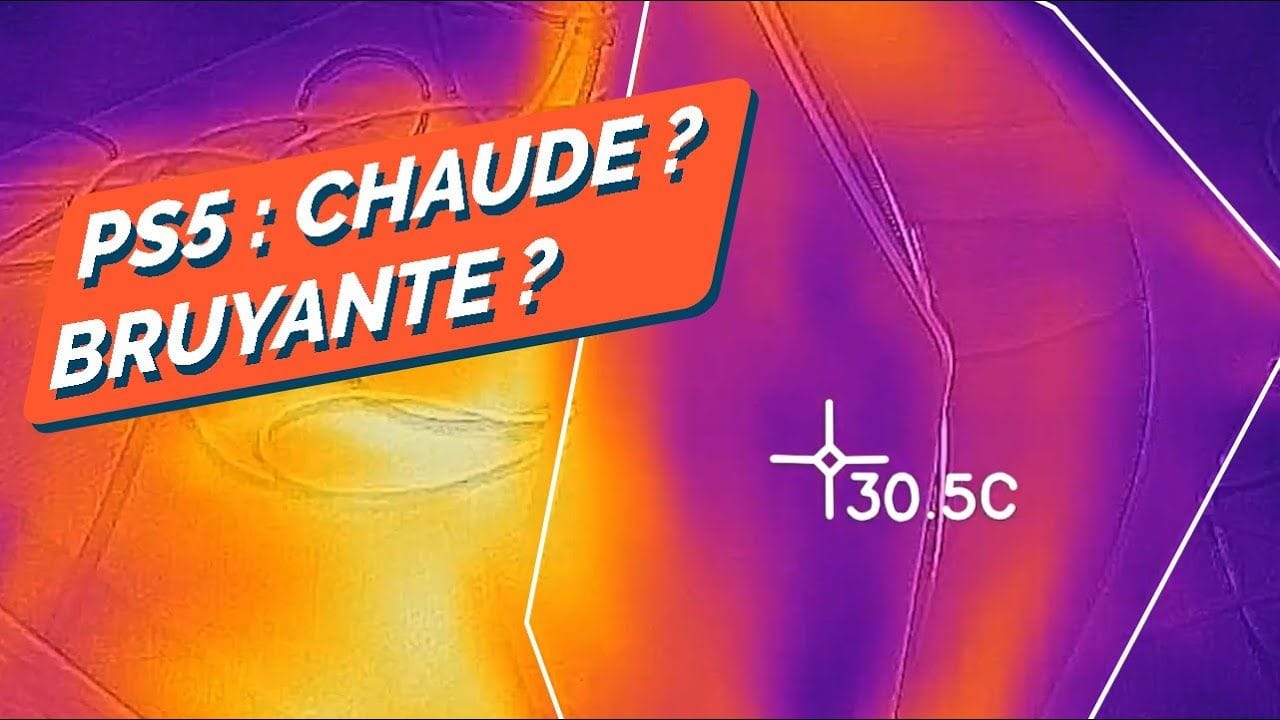 PLAYSTATION 5 : est-ce qu'elle CHAUFFE ? Est-elle BRUYANTE ? Nos essais techniques !