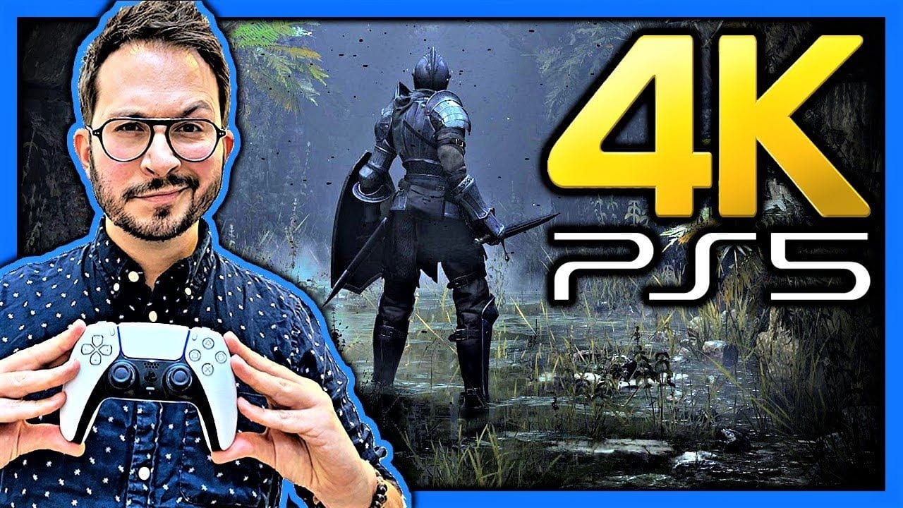 Je joue à Demon's Souls sur PS5 et c'est FOUUUU 🔥🔥🔥 Le + beau jeu Next Gen en 4K