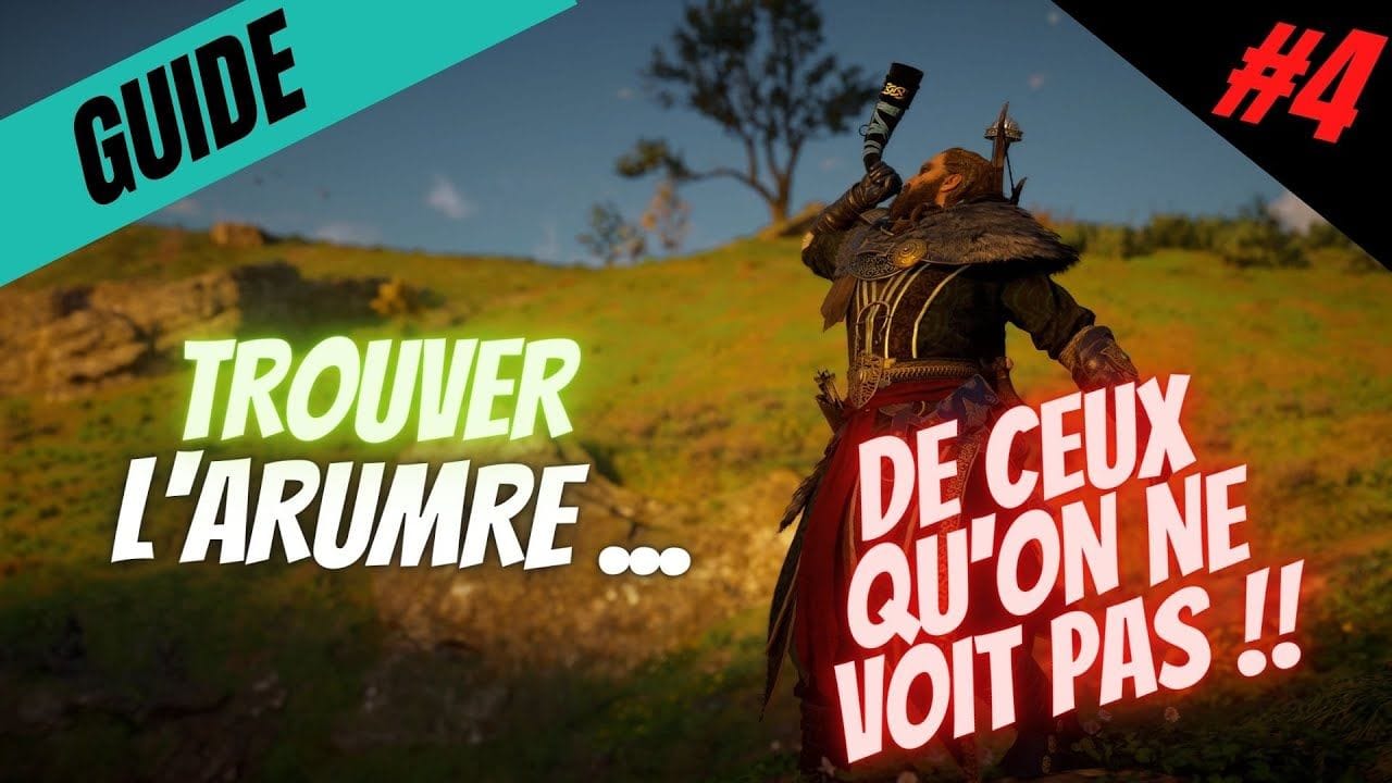 ASSASSIN'S CREED VALHALLA : AVOIR LE SET D'ARMURE DE CEUX QU'ON NE VOIT PAS !! ASTUCES