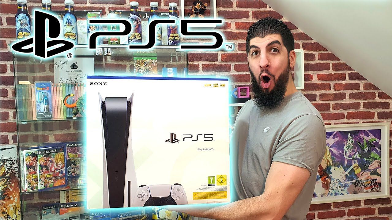 J'AI LA PS5 !!! UNBOXING