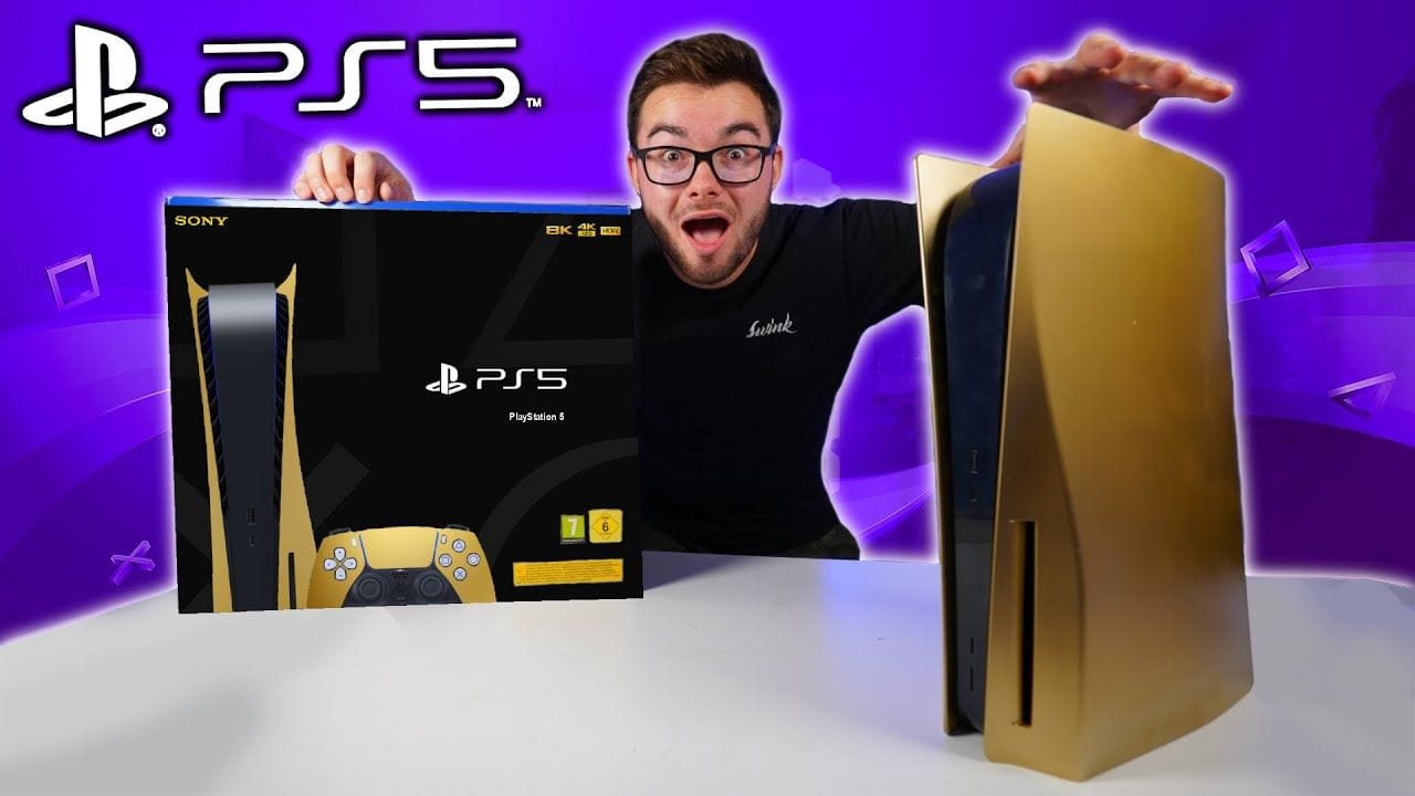 J'AI REÇU UNE PS5 EN OR ! (Edition Limité)