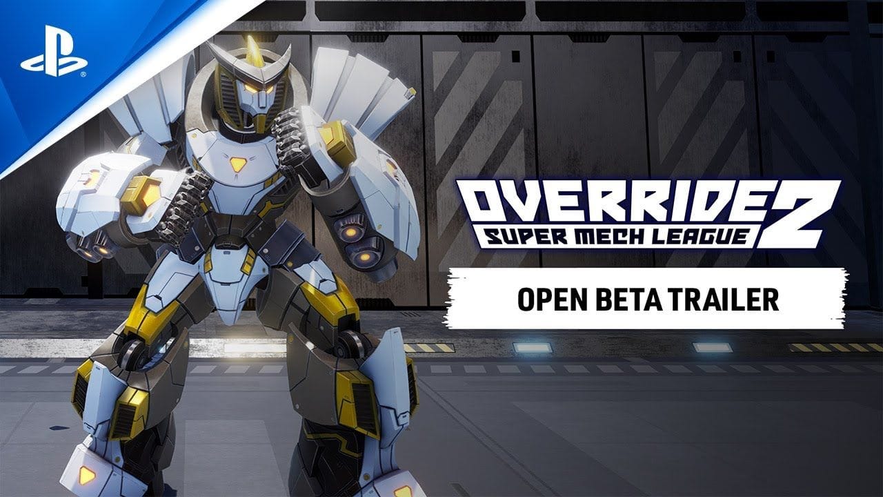 Override 2: Super Mech League - Open Beta Trailer | PS5, PS4