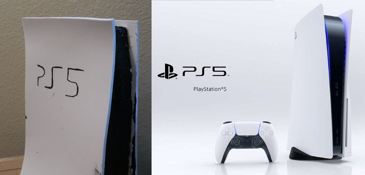 Un homme fabrique une PS5 en carton et réussi à la vendre 400$ sur Ebay
