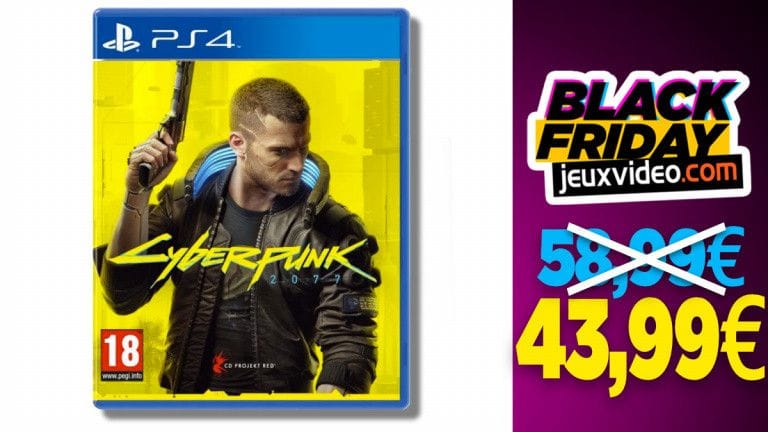 Black Friday : 15 € d'offerts pour l'achat de Cyberpunk 2077 chez CDiscount