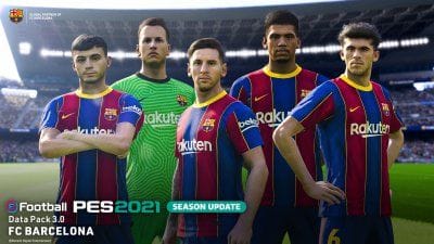 eFootball PES 2021 Season Update : nouveaux visages, maillots, équipements et Icônes avec le Data Pack 3.0