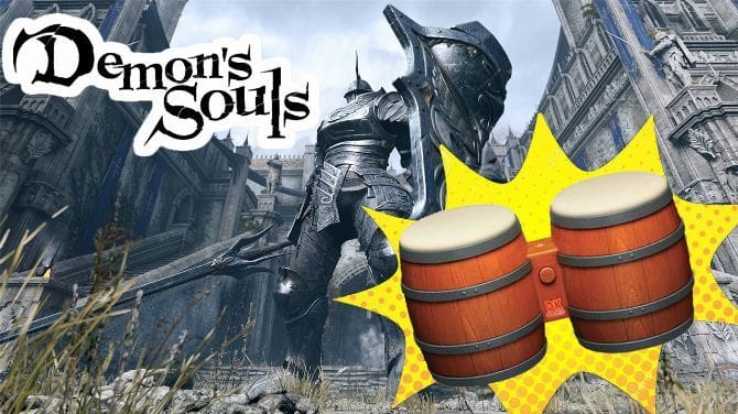 Demon's Souls : Le jeu PS5 n'est pas assez dur, un joueur le tente avec des bongos