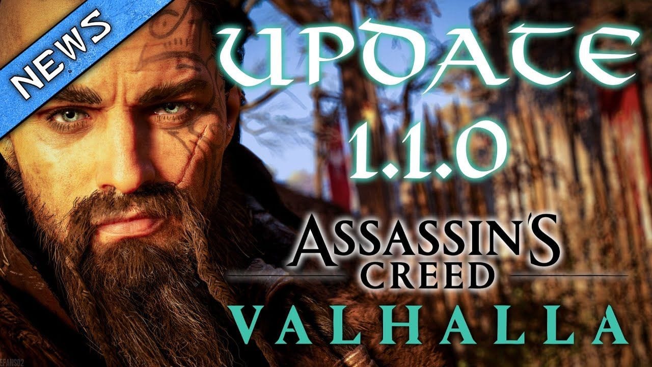 MAJ 1.1.0 ASSASSIN'S CREED VALHALLA ! FETIVAL DE YULE ET CORRECTIFS !