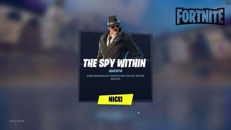 Fortnite, saison 5 : quêtes de l'espion intérieur, liste et guide complet