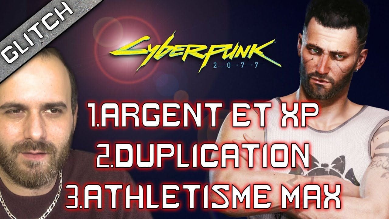 3 GLITCHS CYBERPUNK 2077 ! ATHLÉTISME MAX EN 2 MIN, DUPLICATIONS D'OBJETS ET ARGENT/XP RAPIDE !