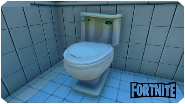 Fortnite, saison 5, quête journalière : détruire des toilettes