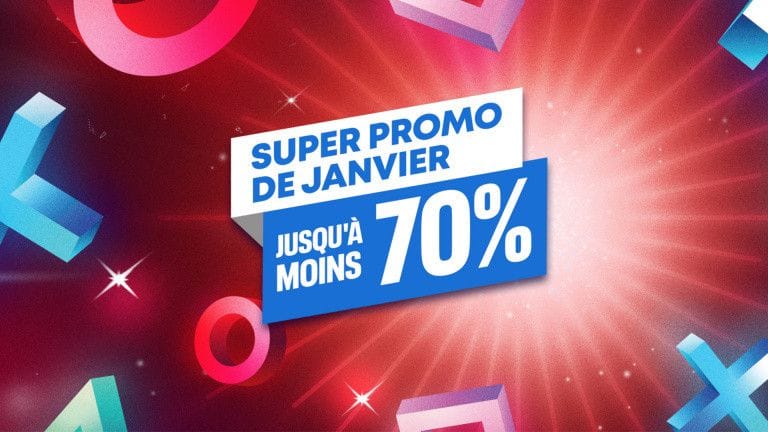 PlayStation Store : jusqu'à -70% avec la Super Promo de Janvier !