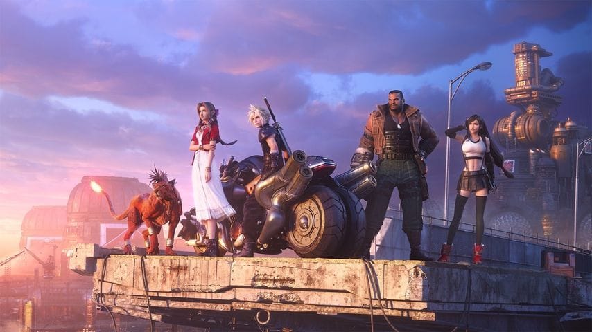 Square Enix joue avec les marques de l'univers Final Fantasy 7