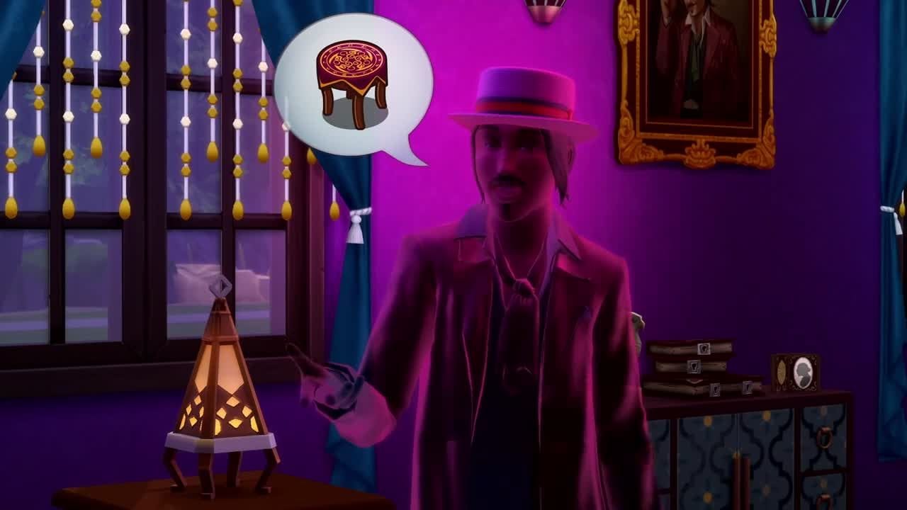 Bande-annonce Les Sims 4 : Le titre verse dans l'occulte avec un nouveau pack d'objets - jeuxvideo.com