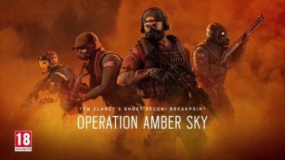 MAJ Ghost Recon Breakpoint : l'évènement Opération Amber Sky en cross-over avec Rainbow Six Siege fuite avec un teaser