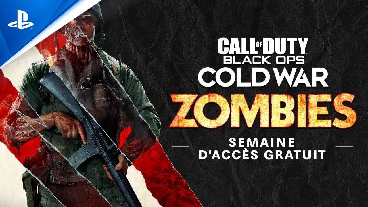 Call of Duty: Black Ops Cold War | Accès gratuit au mode Zombies jusqu'au 21 janvier | PS5, PS4