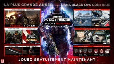 Call of Duty: Black Ops Cold War, la prochaine map Zombies Firebase Z dévoilée, le reste des nouveautés de la Saison 1 détaillé