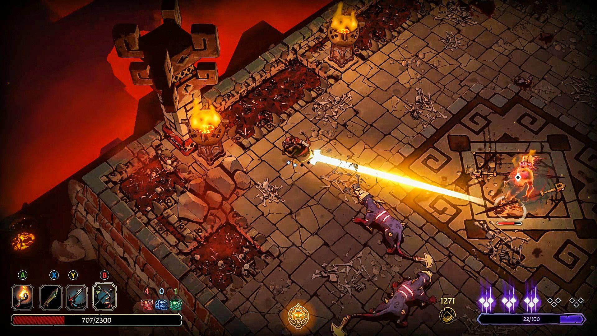Curse of the Dead Gods sortira en février sur PC et consoles