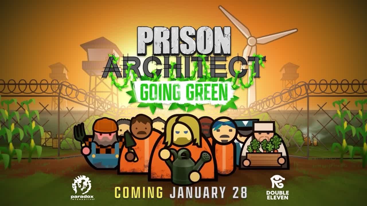 Bande-annonce Prison Architect : Going Green - Une nouvelle extension dédiée à l'agriculture - jeuxvideo.com