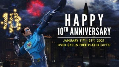 DC Universe Online : un portage PS5 annoncé et une infographie avec des chiffres renversants pour les 10 ans