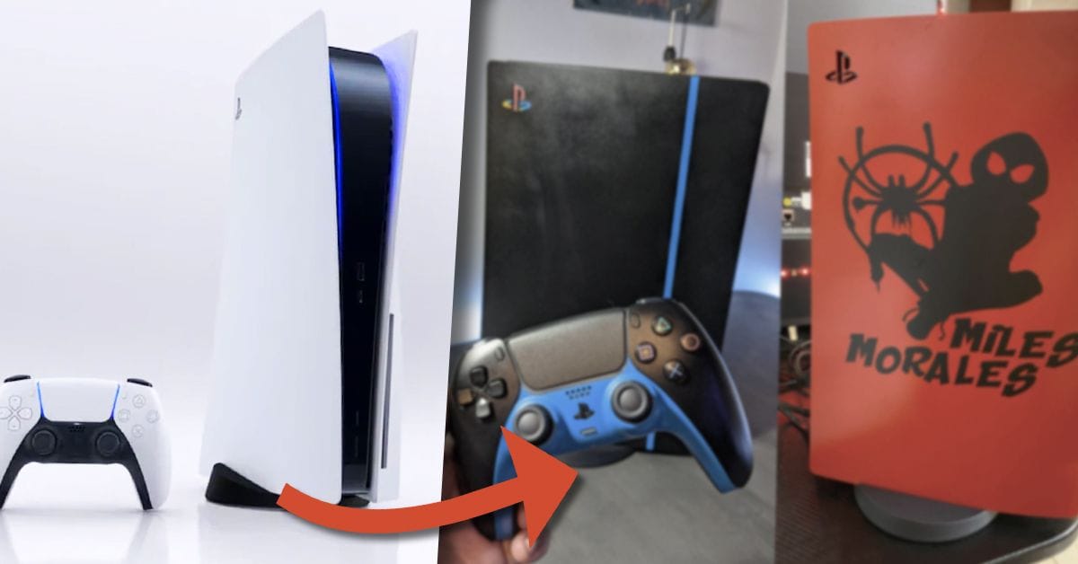 Les joueurs commencent déjà à personnaliser leur PS5 et le rendu est …