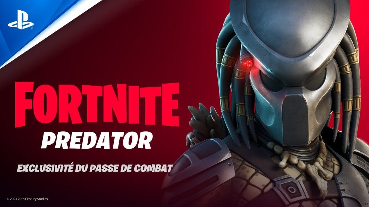 Fortnite | Le Predator est arrivé à travers le point zéro | PS5, PS4