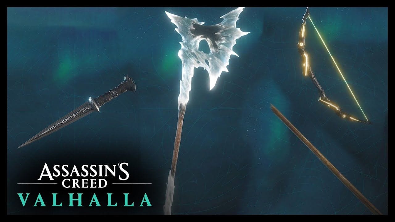 TOUTES LES ARMES CACHÉES DE AC VALHALLA (Dague de Ragnar, Arc Isu, Hache Jotun...)