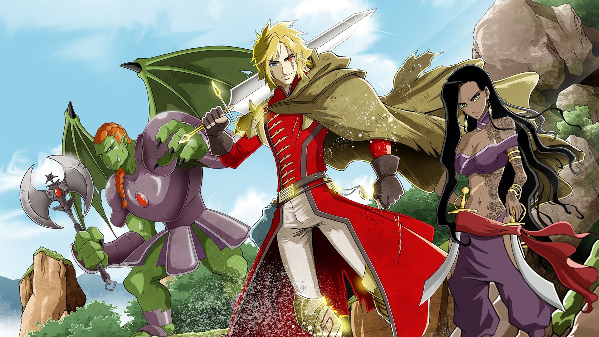 Test Golden Force - Un platformer en pixel-art exigeant